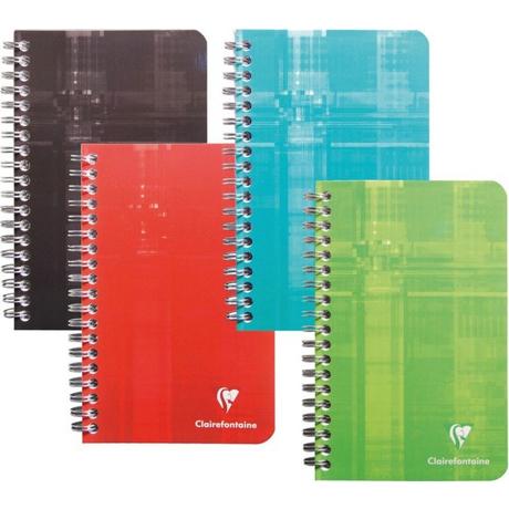Clairefontaine CLAIREFONTAINE Spiralheft ass. 11x17cm 68682 5mm 50 Blatt  