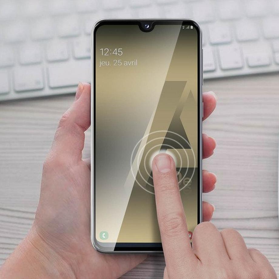 Avizar  Displayschutzfolie Galaxy A20e Schwarz 