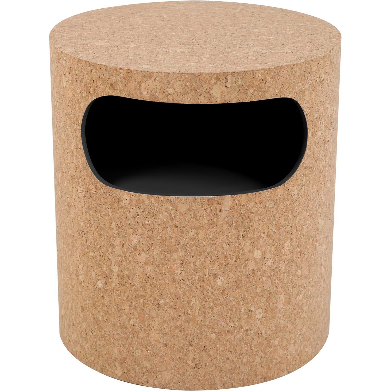 mutoni Table de chevet Frabsta naturel 45  