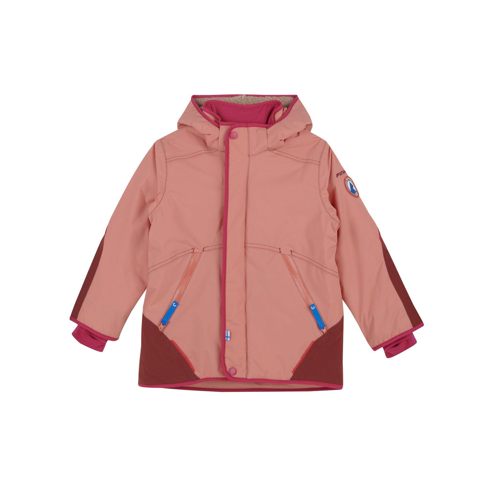 Image of Winterparka Talvinen Husky Terra Cotta Raspberry Mädchen Rosa 100/110