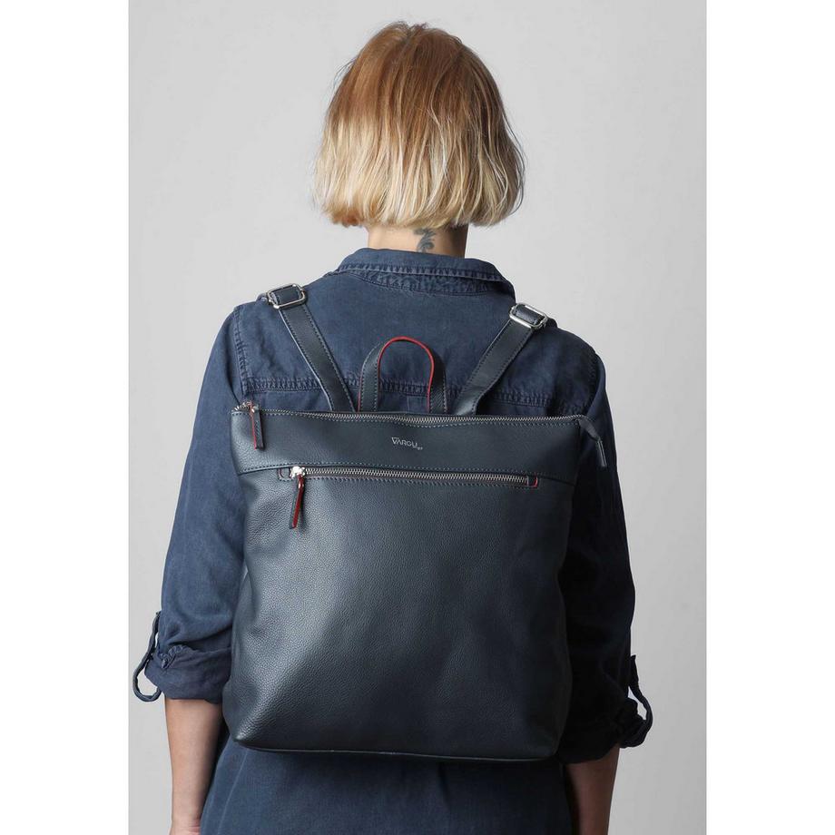 VARGU Femen 1 Sac à dos en cuir véritable  