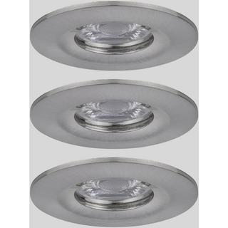 Paulmann EBL Nova mini coin rond rigide IP44 LED 3x4W 310lm fer en fonte/alu  