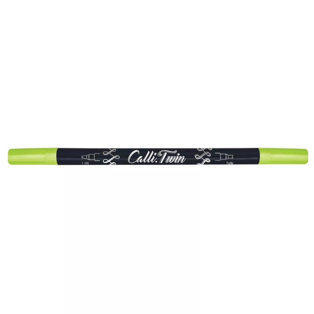 Online -  Callibrush Pen TWIN 3mm, Limone