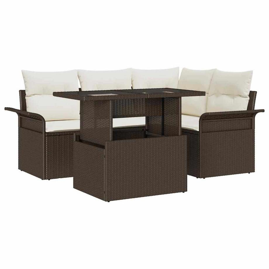 Divano modulare Polyrattan