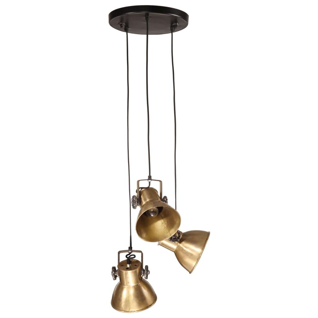 VidaXL Lampe suspendue fer  