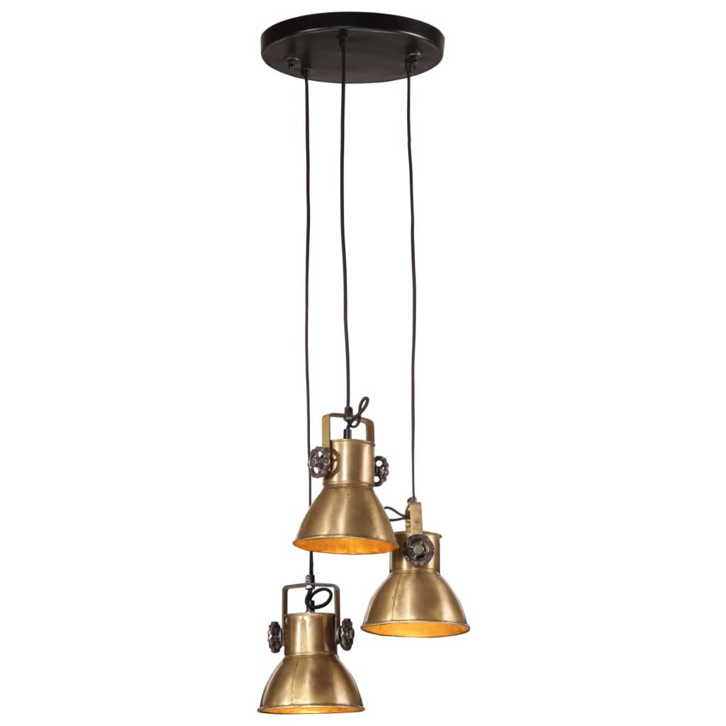 VidaXL Lampe suspendue fer  