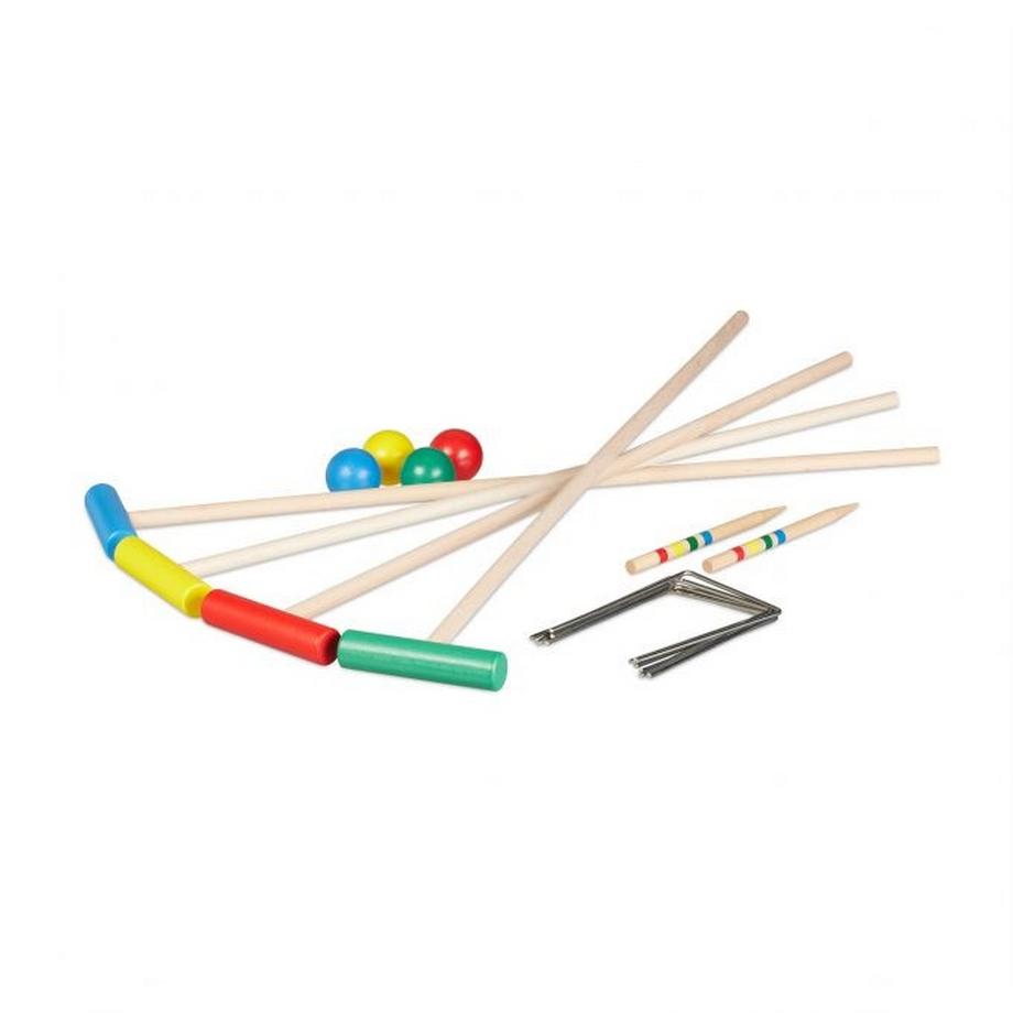 B2X  Krocketspiel für Kinder und Erwachsene 