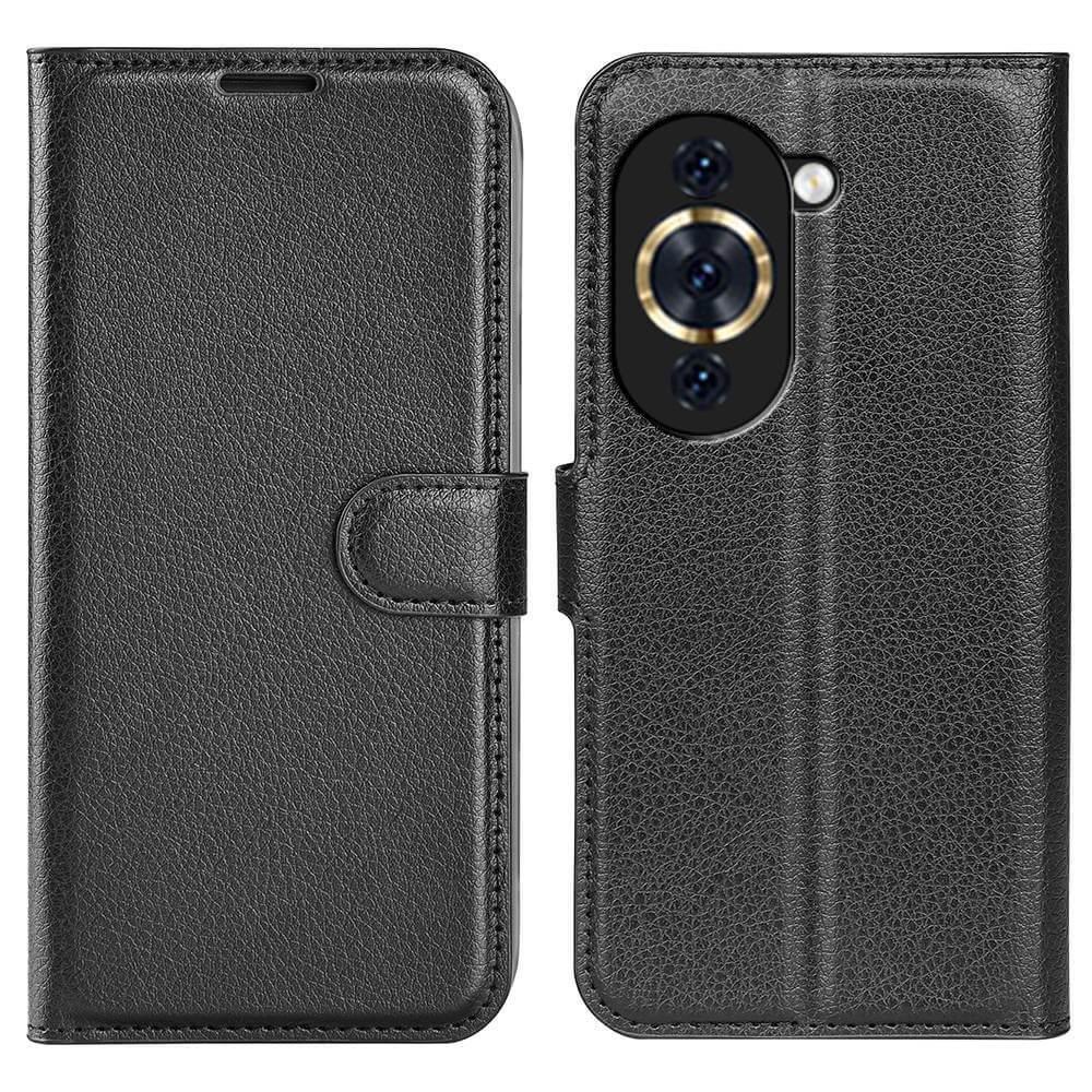 Cover-Discount  Huawei noava 10 - Custodia in pelle nero 