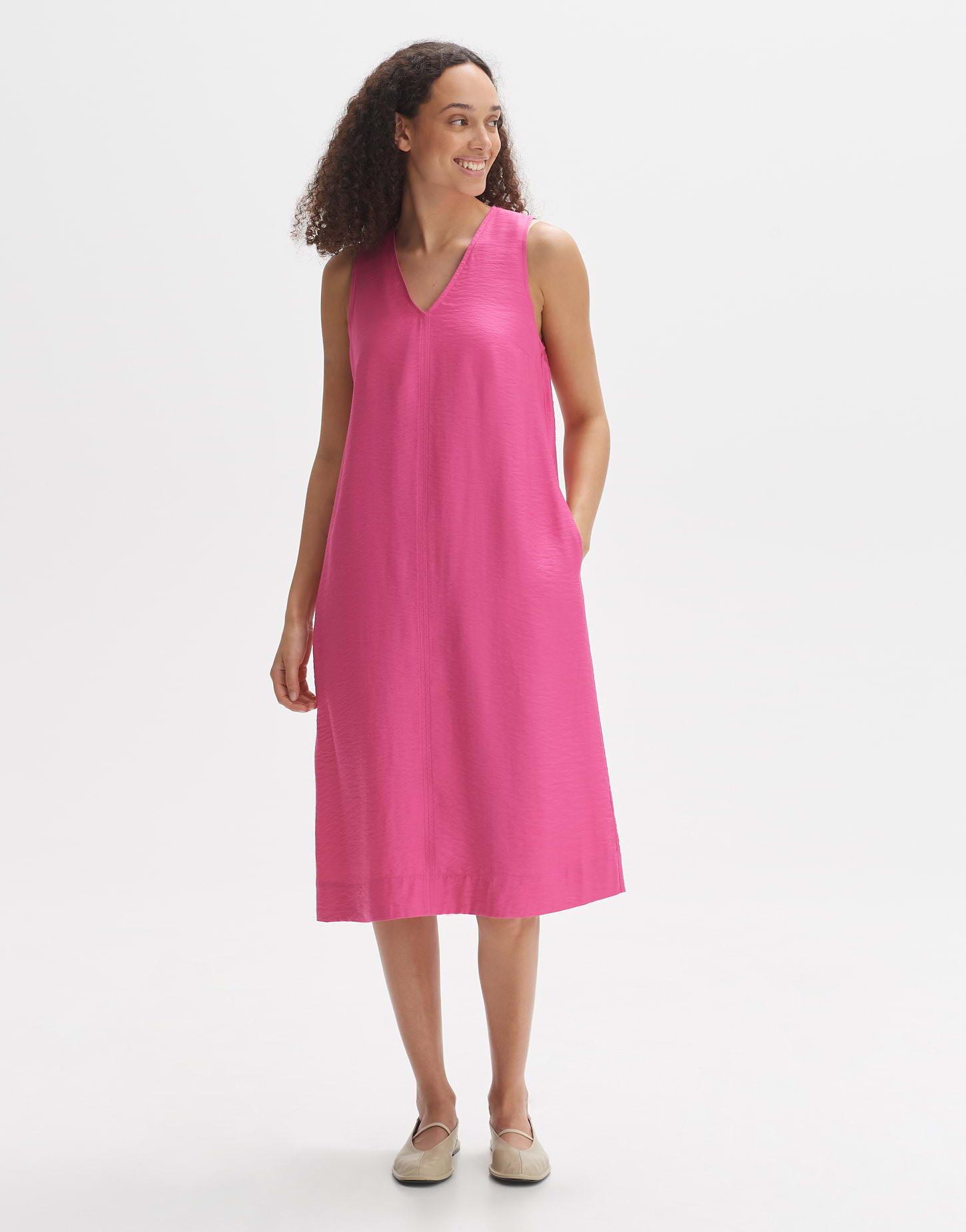 Image of Trägerkleid Weneda A-linie Damen Dunkelrosa 40