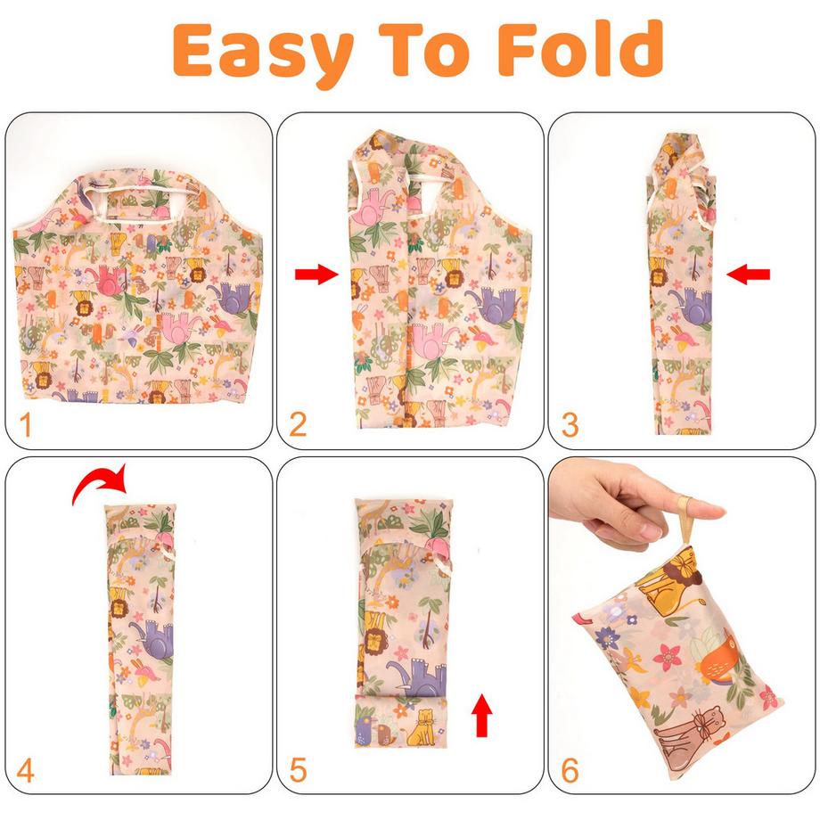 Only-bags.store Sac de courses pliable réutilisable  