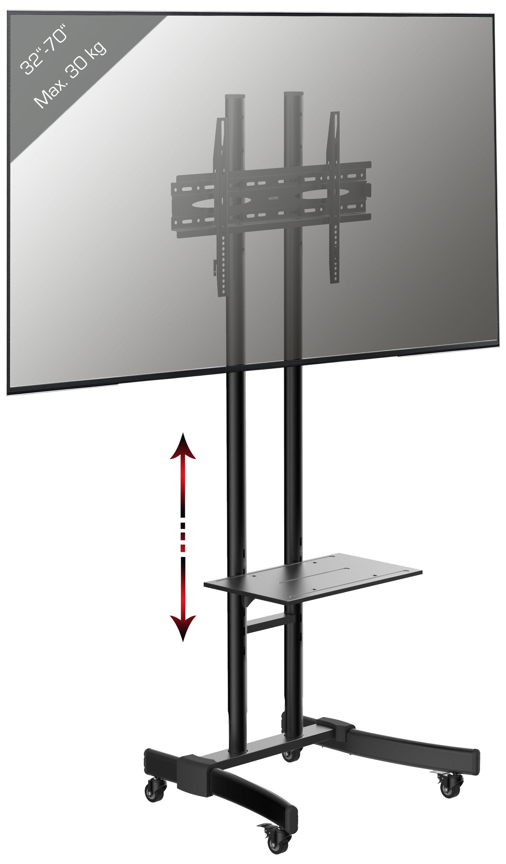 VCM Support TV universel Chariot TV Support TV Meuble B-MS 190 Support TV universel Chariot TV Support TV Meuble B-MS 190  