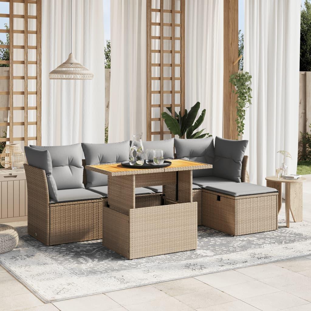 VidaXL Garten sofagarnitur poly-rattan  