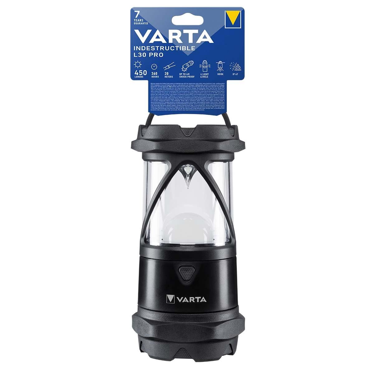 VARTA  Lanterne de camping Indestructible L30 Pro 