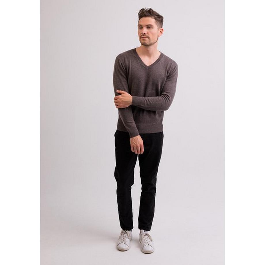 CASH-MERE.CH Cachemire Pull Col V  