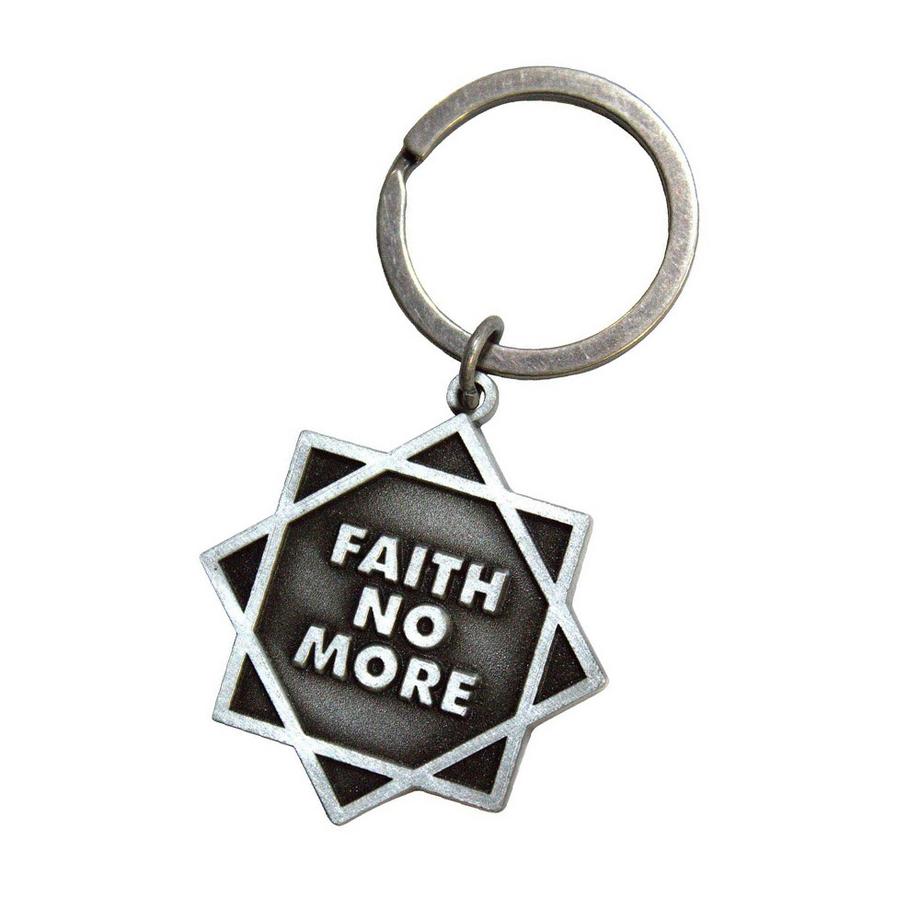 Faith No More Porte-clés Étoile en Émail  