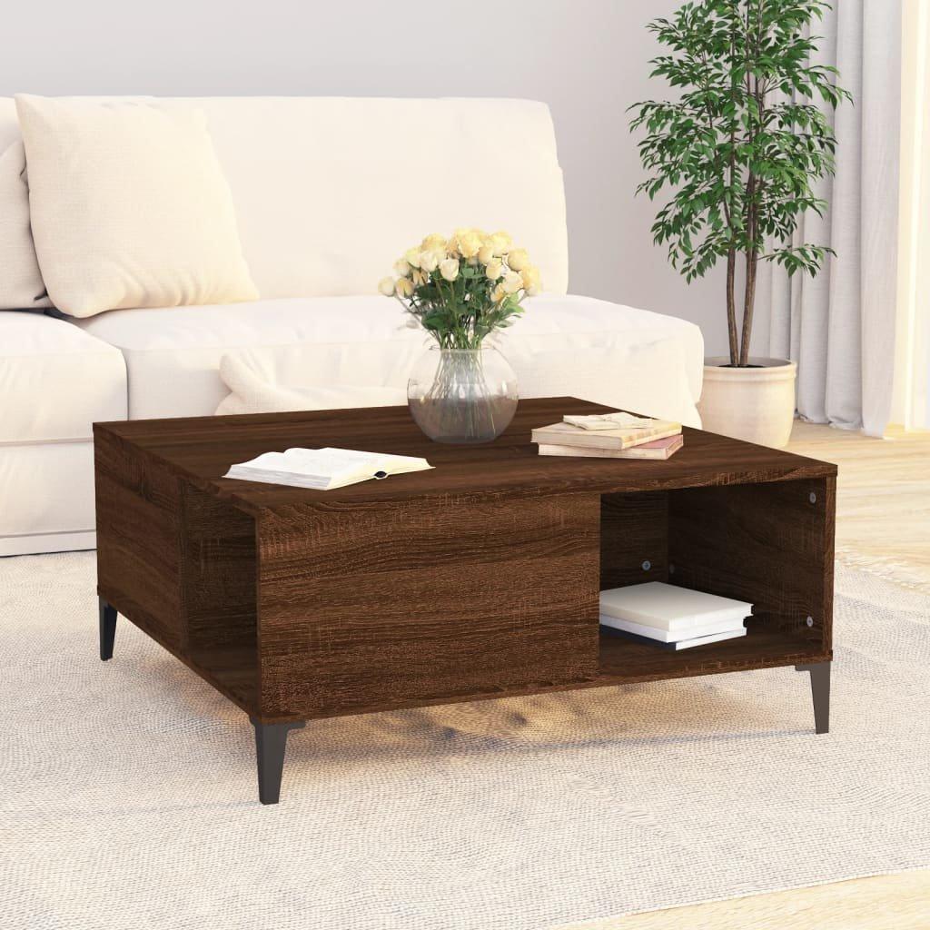 VidaXL Table basse bois d'ingénierie  