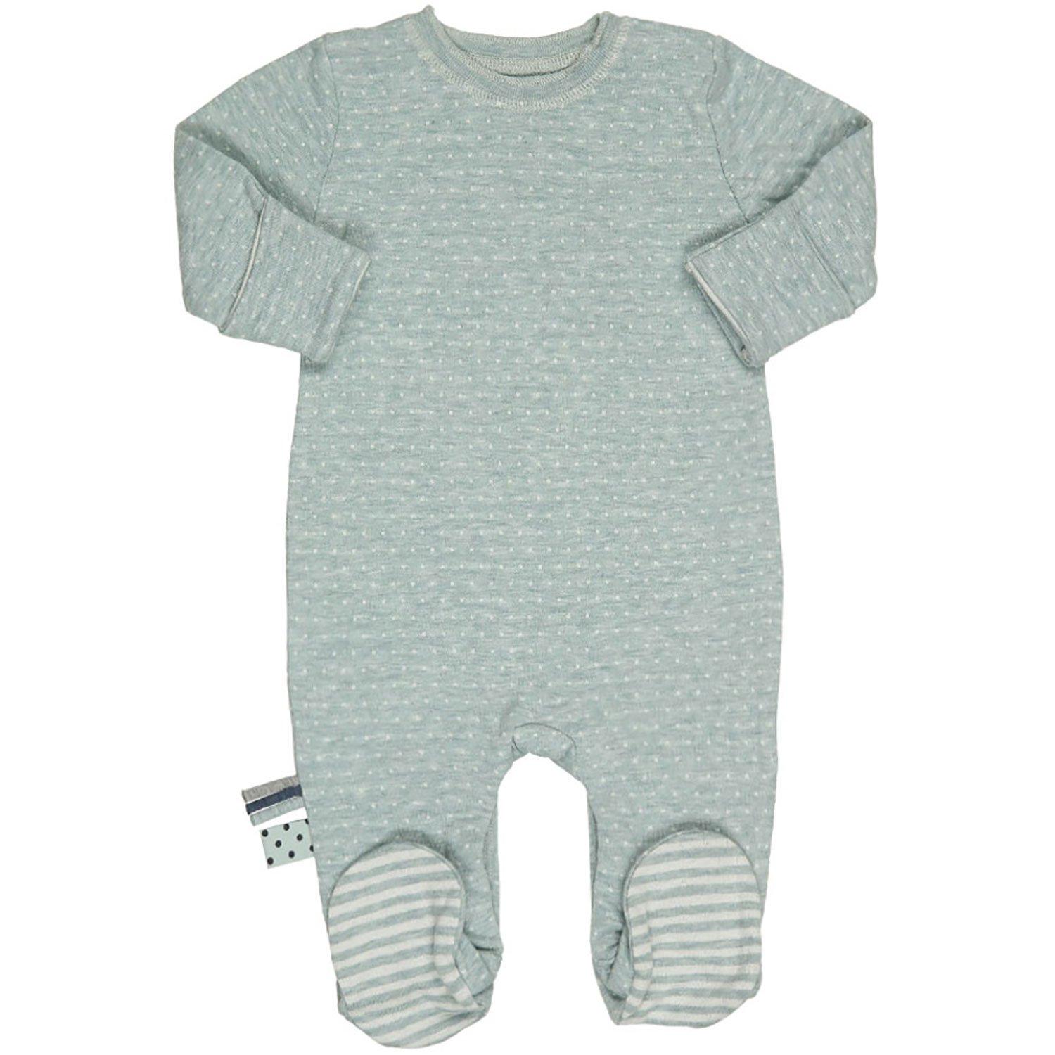 Image of Schlafstrampler Unisex Pastellgrün 9-12M