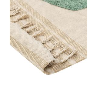 Beliani Tapis en Coton Boho ZEYNAK  