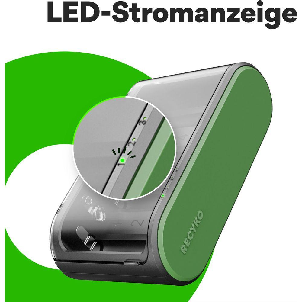 GP Batteries  Chargeur universel modèle USB B631 (pour accus AA, AAA, C, D, 9V) 