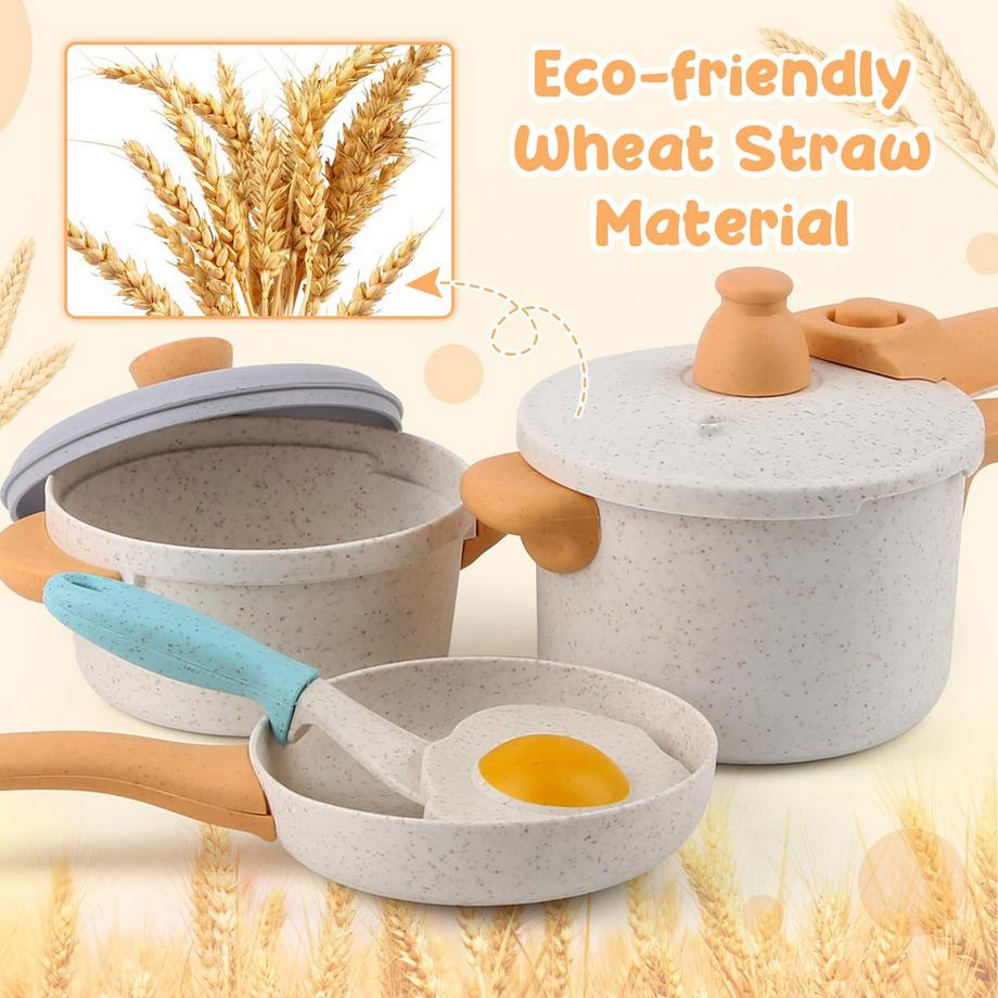 Activity-board  Schlamm Küchenzubehör Kinder im Freien, Spielküche Kinder Küchenzubehör Töpfe und Pfanne Set, Schlamm Küche Outdoor Geschenke 31 STÜCK für Kinder 