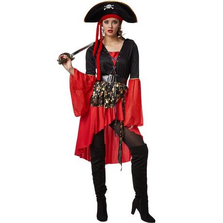 Tectake  Costume da donna - Regina dei pirati 