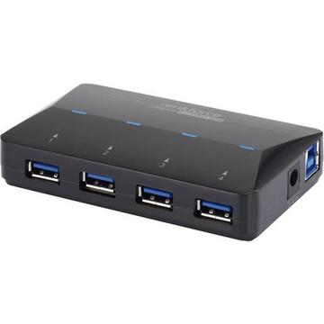 RF-3806031 hub & concentrateur USB 3.2 Gen 1 (3.1 Gen 1) Type-B 5000 Mbit/s Noir