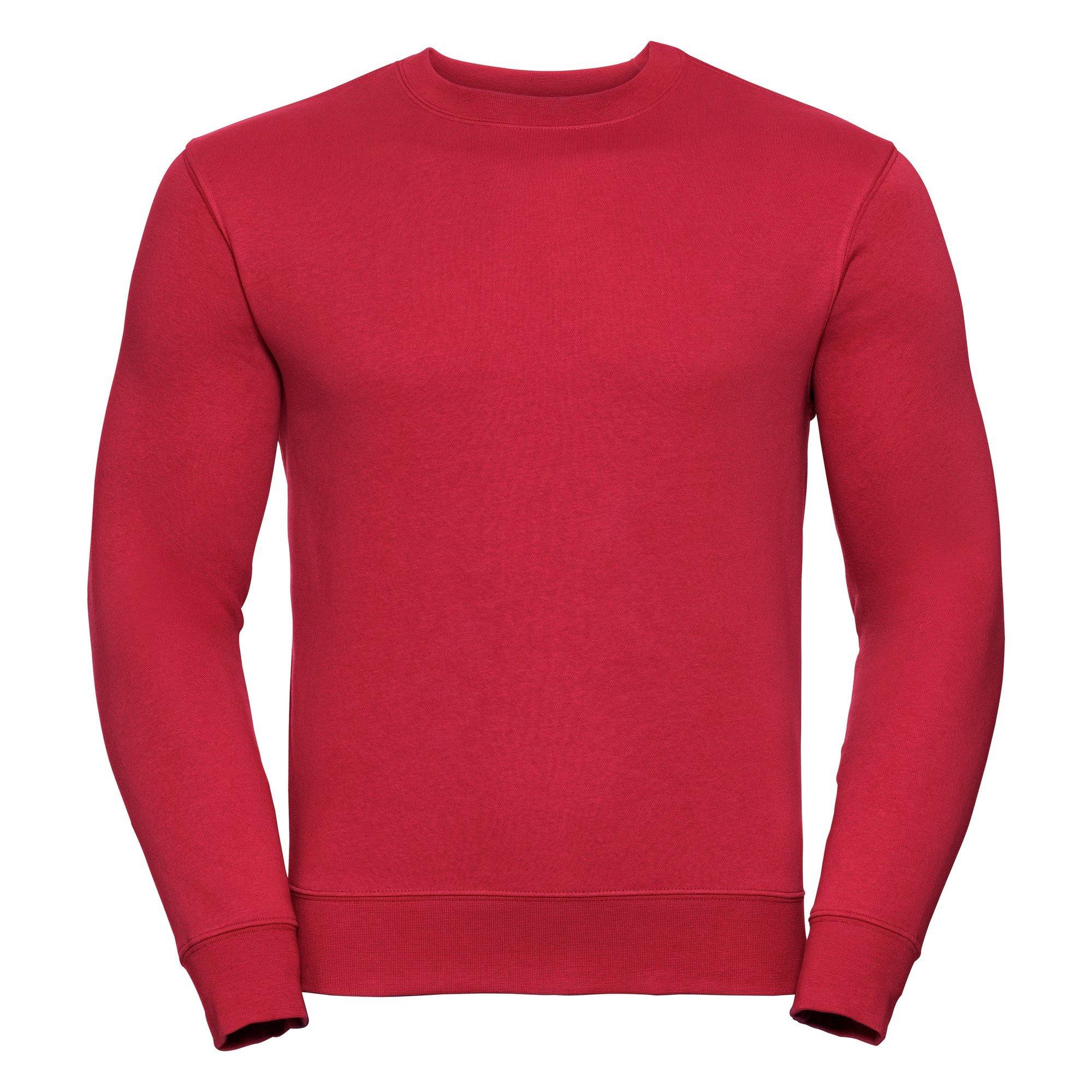 Image of Authentic Sweatshirt (schlanker Cut) Herren Rot Bunt XS