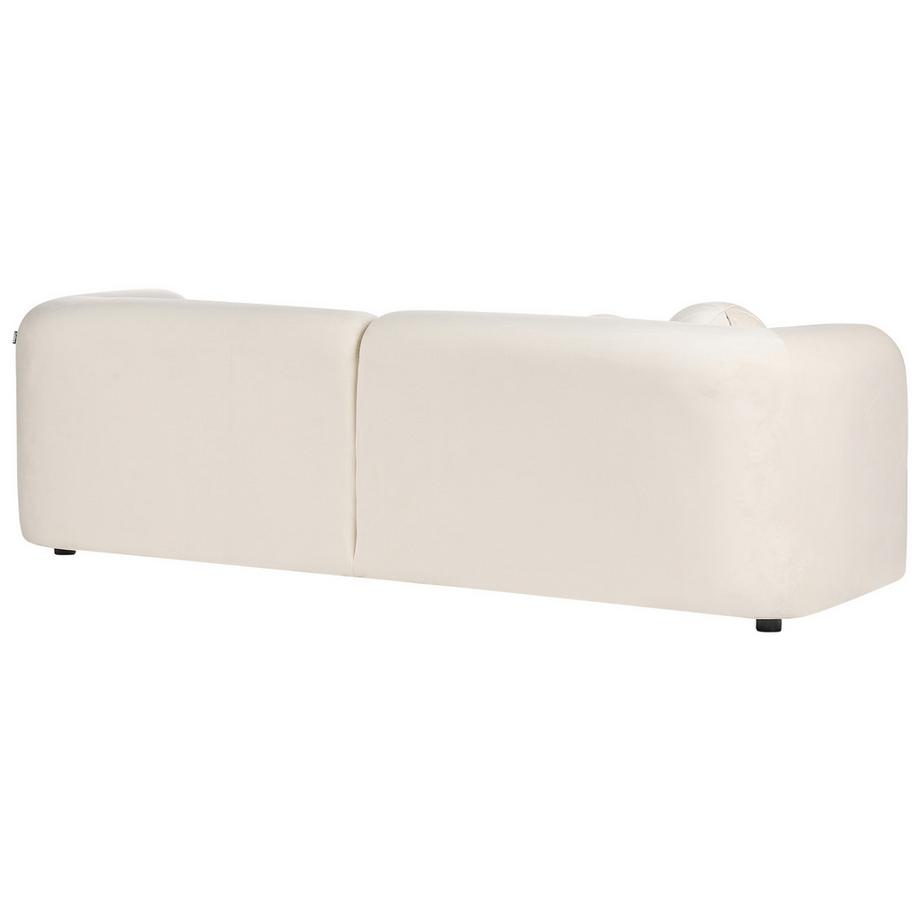 Beliani Salon pour 4 personnes en Velours Minimaliste LEIREN  