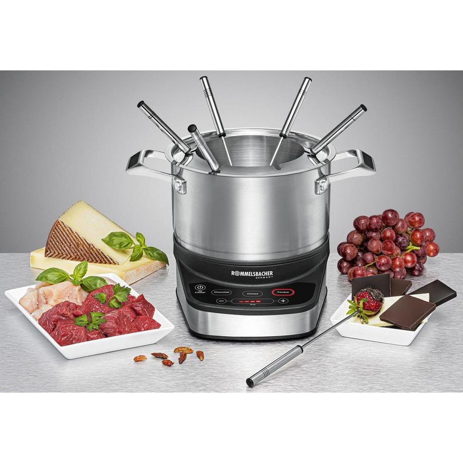 Rommelsbacher FONDUE-SET ALL-IN-ONE 20.F 1200 (SCHOKOLADENFONDUE)  
