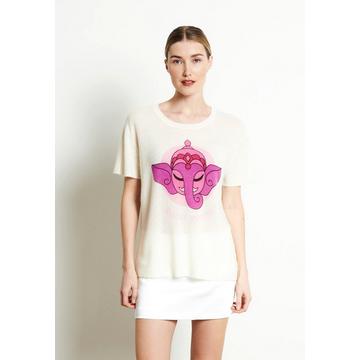 RIA 9 SWEET GANESH T shirt girocollo - 100% cashmere