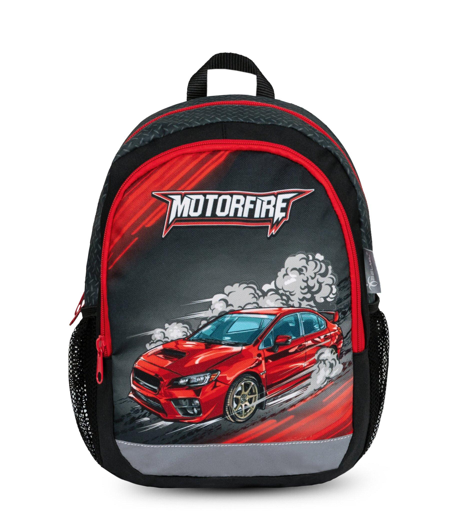 Belmil  KIDDY PLUS Kindergartenrucksack Motorfire 