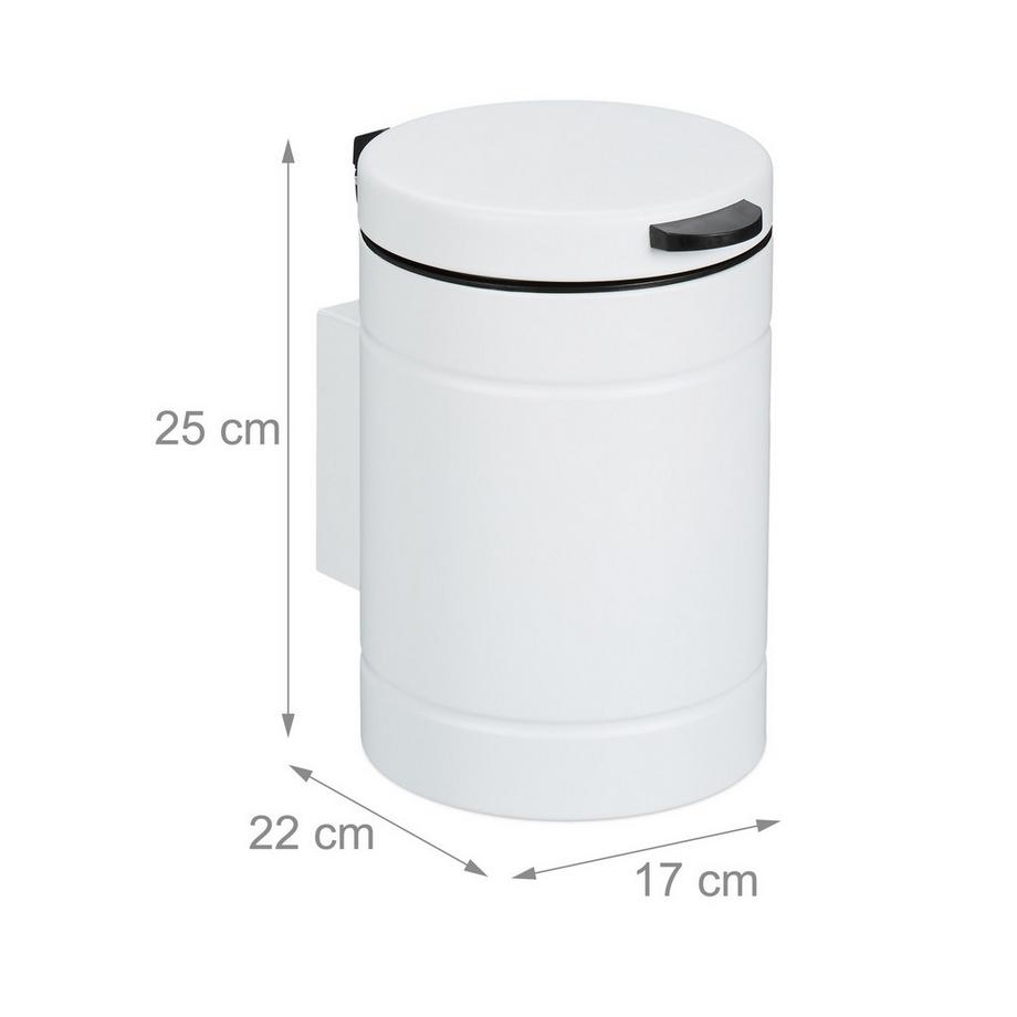 B2X  Wandmontierter Kosmetikbehälter 3 Liter 