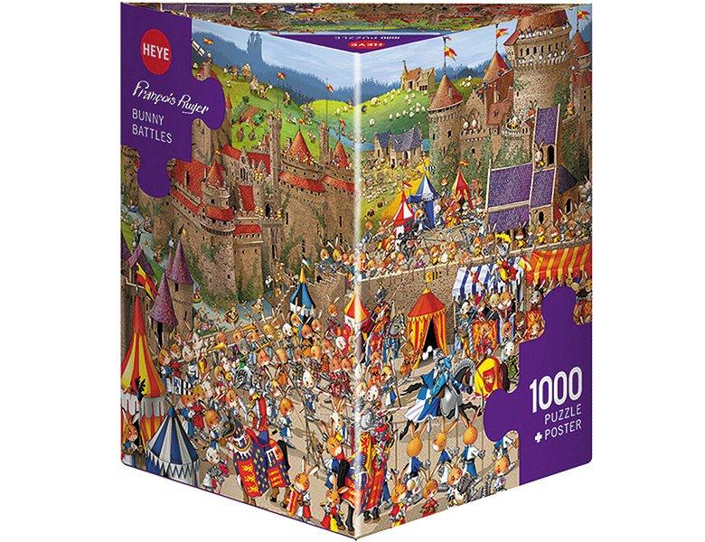 Heye  Puzzle Bunny Battles (1000Teile) 