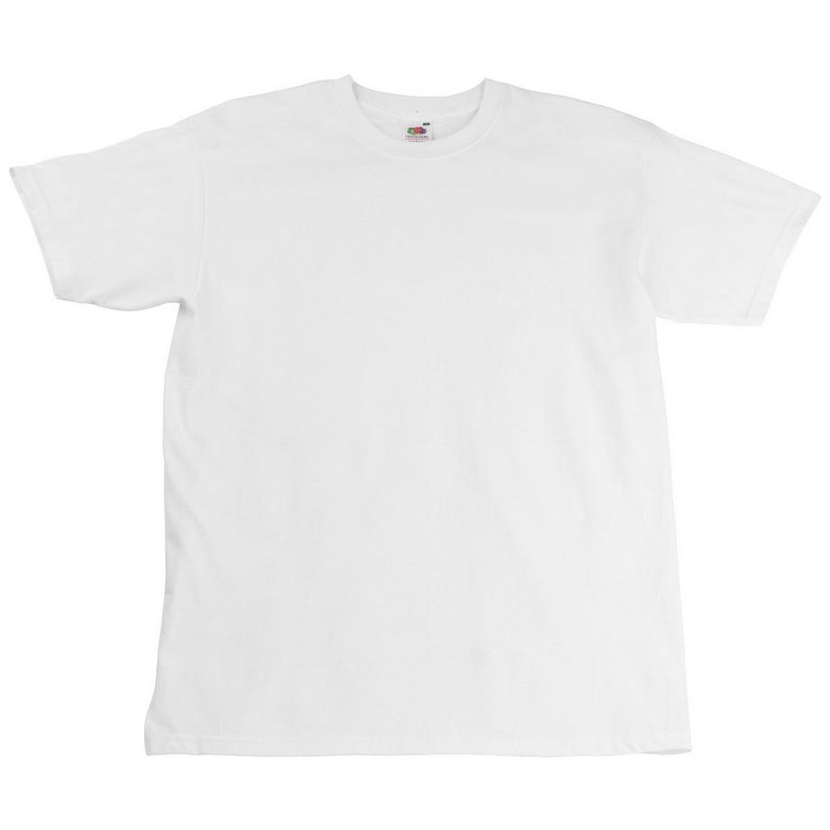 Fruit of the Loom Super Premium Kurzarm T-Shirt  