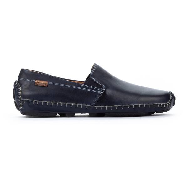 Image of Jerez - Leder Loafer Herren Blau 45