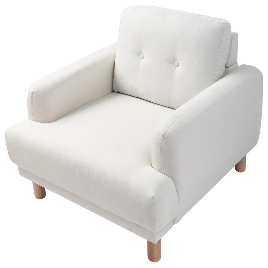 Beliani Sessel aus Stoff  TUVE  