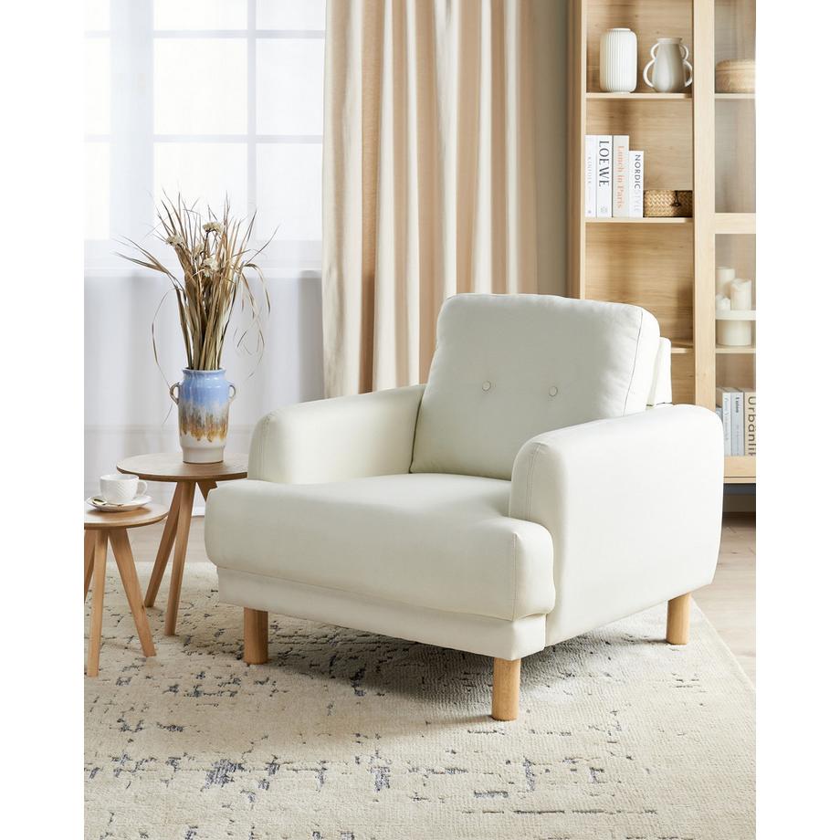 Beliani Sessel aus Stoff  TUVE  