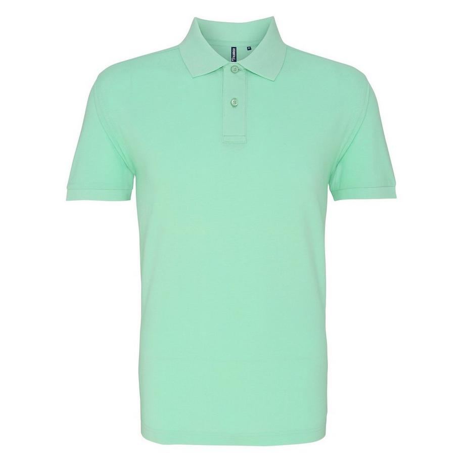 Polo uni à manches courtes