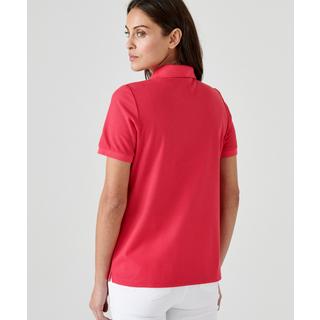 Damart  Kurzärmeliges Poloshirt, Steppmasche. 