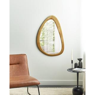 Beliani Miroir en Velours Moderne VENAS  