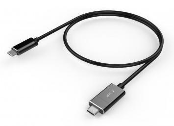 LMP  17466 cavo USB 3 m USB C Grigio 