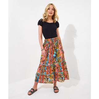 Joe Browns Jupe Longue Dentelle Imprimé Tropical  