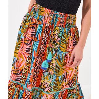 Joe Browns Jupe Longue Dentelle Imprimé Tropical  
