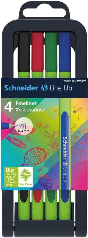 Schneider SCHNEIDER Fineliner Line-Up Etui à 4 Stk.  