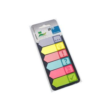 INFO Page Marker 18x55mm 5672-90 Symbols, 6x25 Blatt