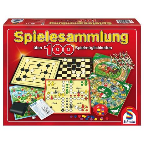 Schmidt  Spiele Spielesammlung über 100 Spielmöglichkeiten 