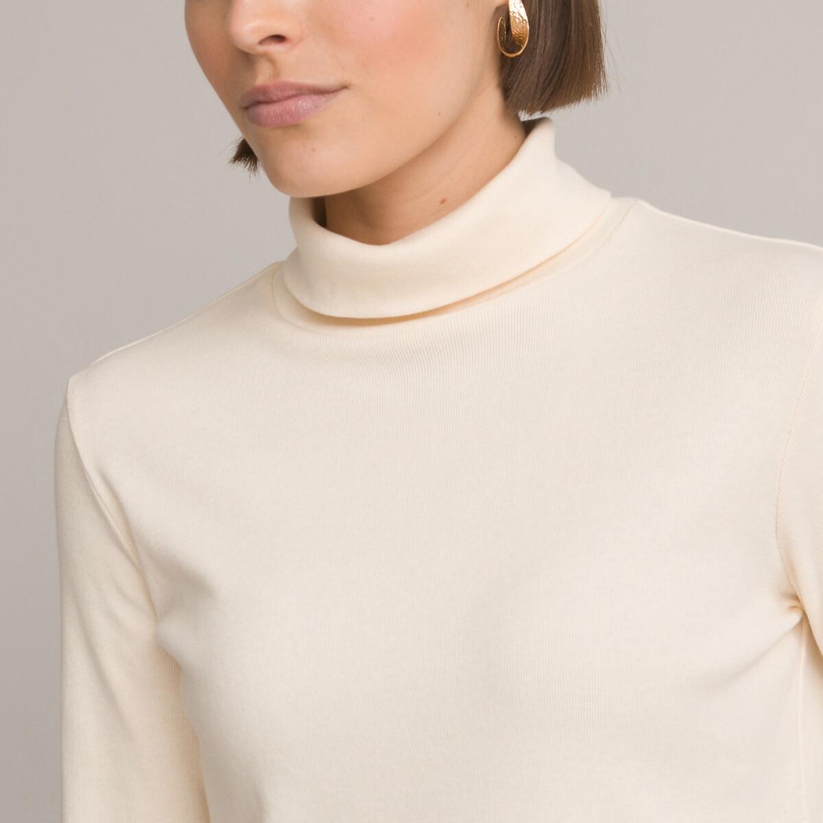 La Redoute Collections Maglia a Collo Alto Maniche Lunghe  