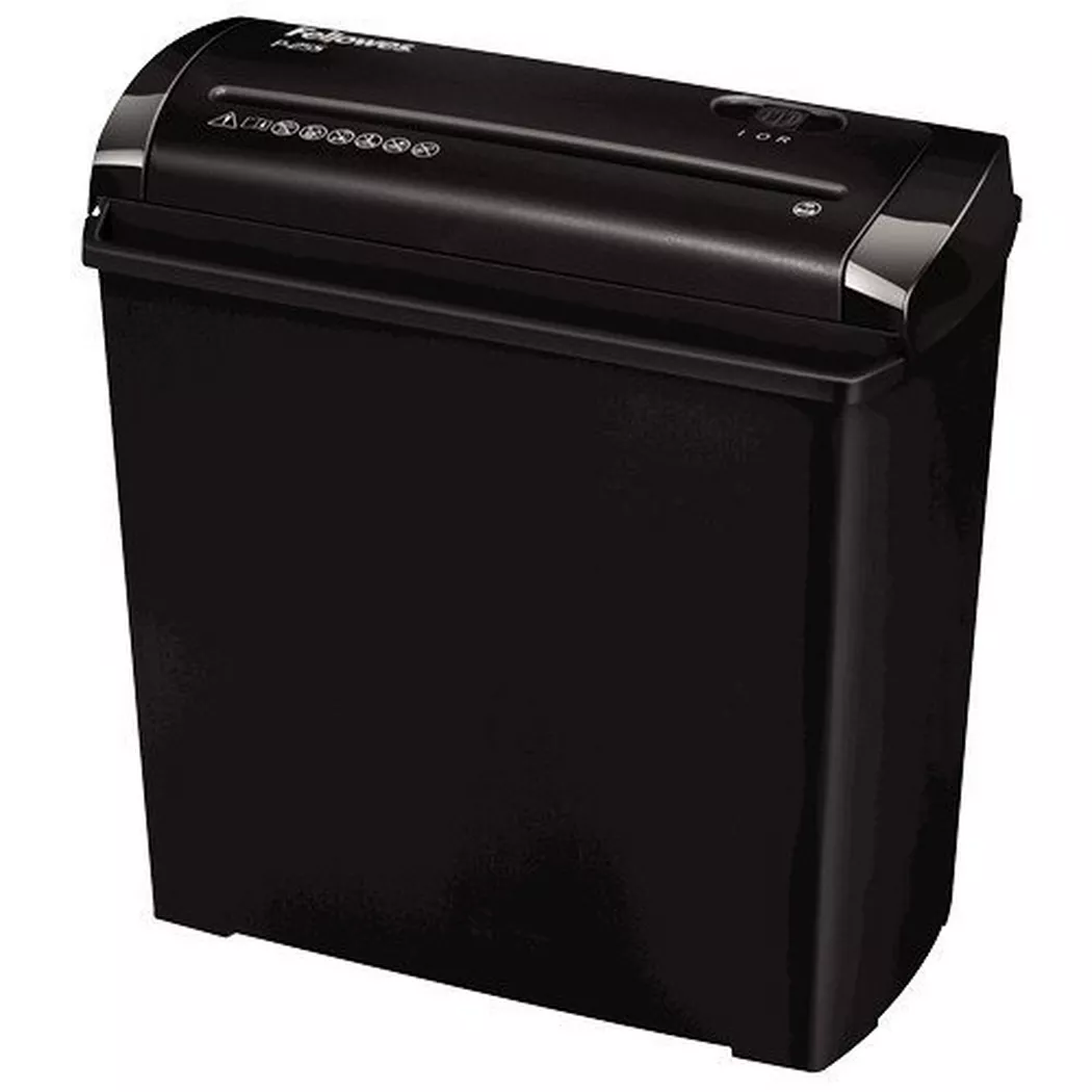 Fellowes – Aktenvernichter Powershred 4701001 P-25S, P-1, 11lt, Schwarz