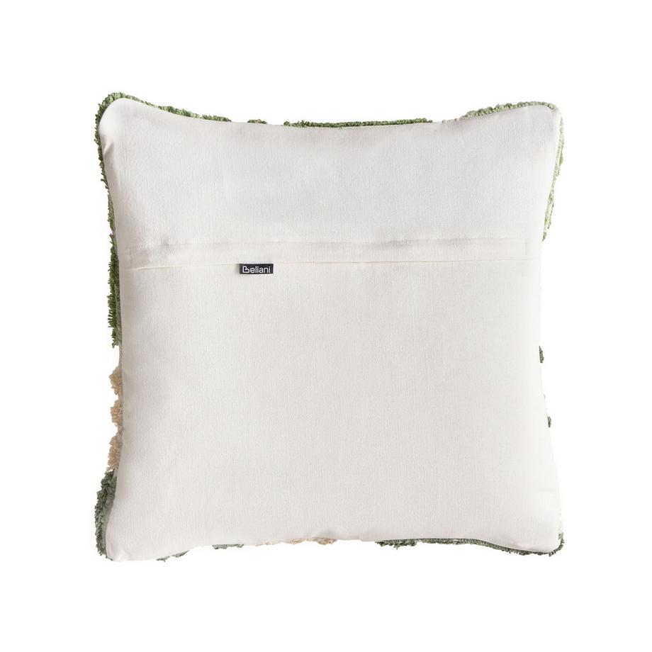 Beliani Dekokissen 3er Set aus Baumwolle Landhausstil ALSTONIA  