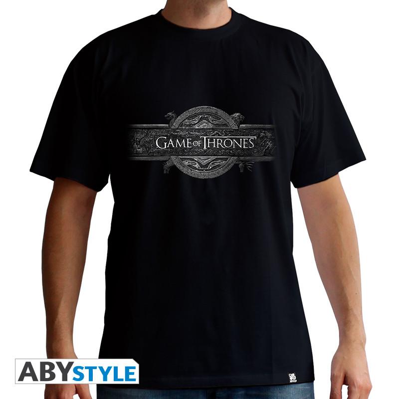 Image of T-shirt - Spiel Der Throne - Logo Herren M